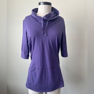 Lucy Women's Purple Hoodie Sweatshirt